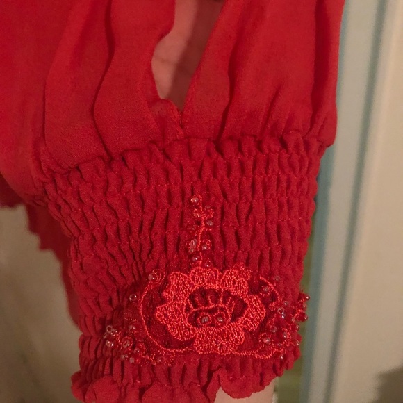 NWT: Free People ‘Tatiana’ Beaded Swing Dress - Picture 4 of 7